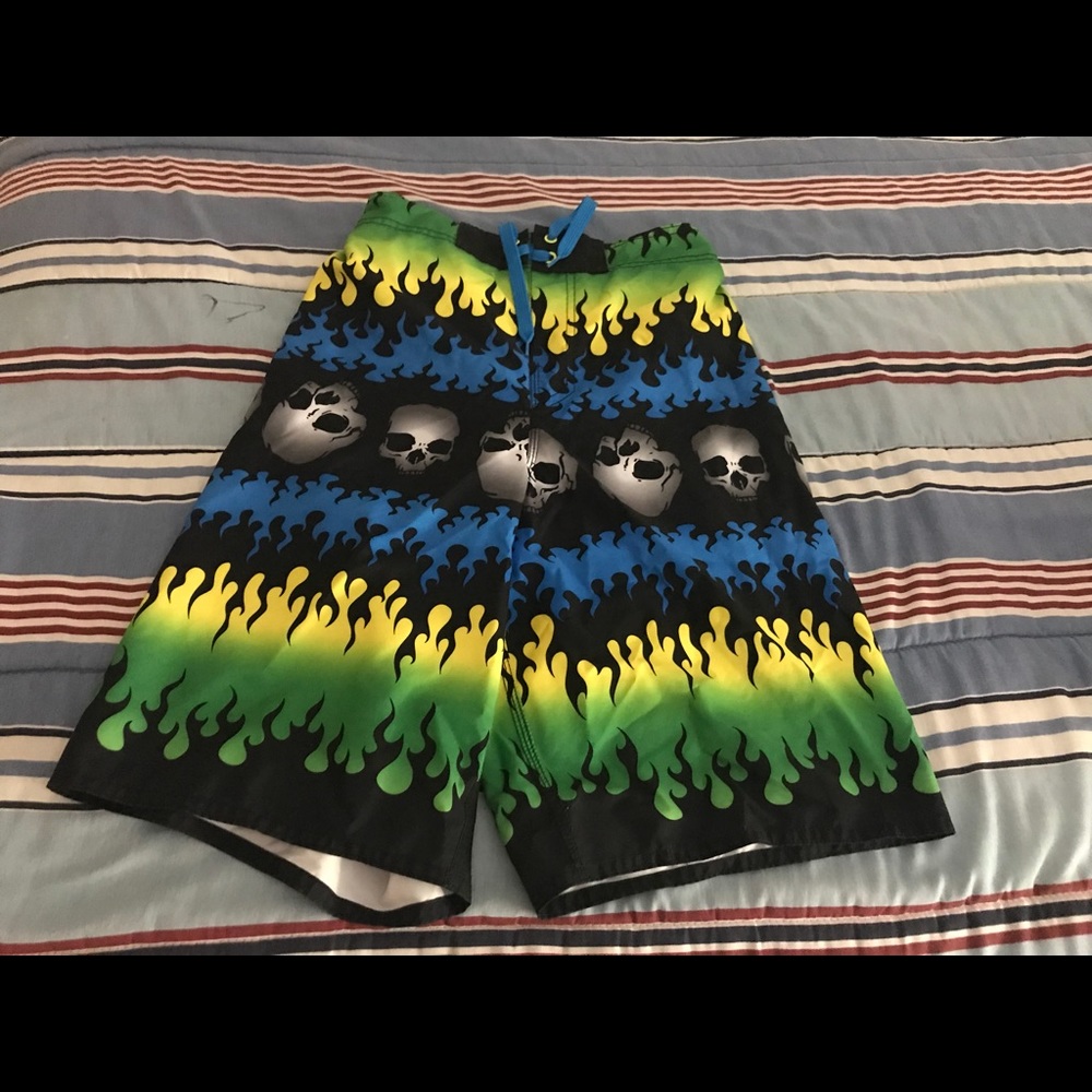 Youth swim trunks